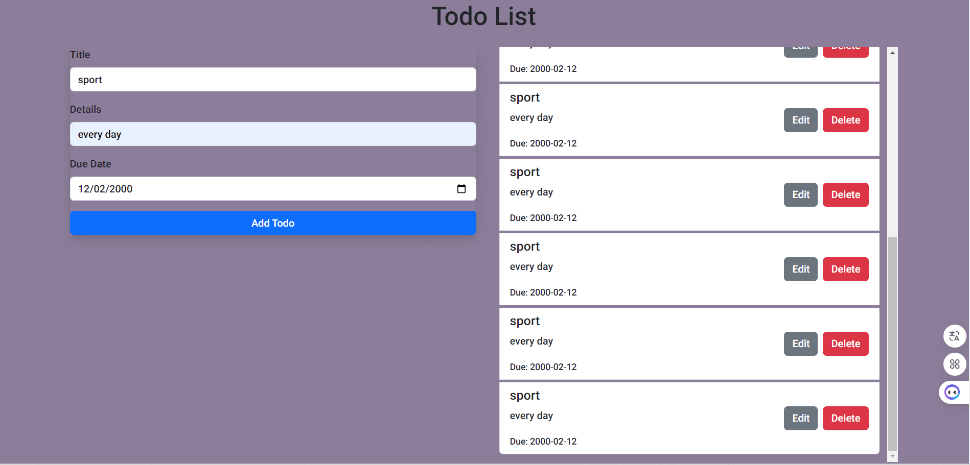 Minimalist Task Manager