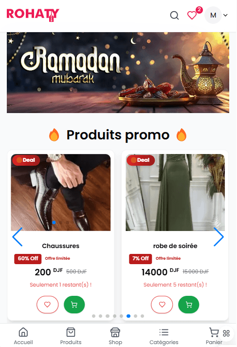 Full E-commerce Marketplace for Djibouti